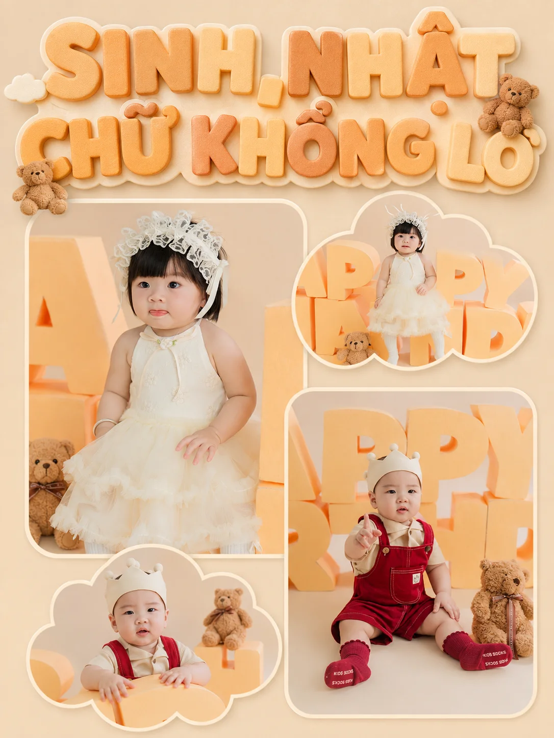 SINH NHẬT CHỮ KHỔNG LỒ