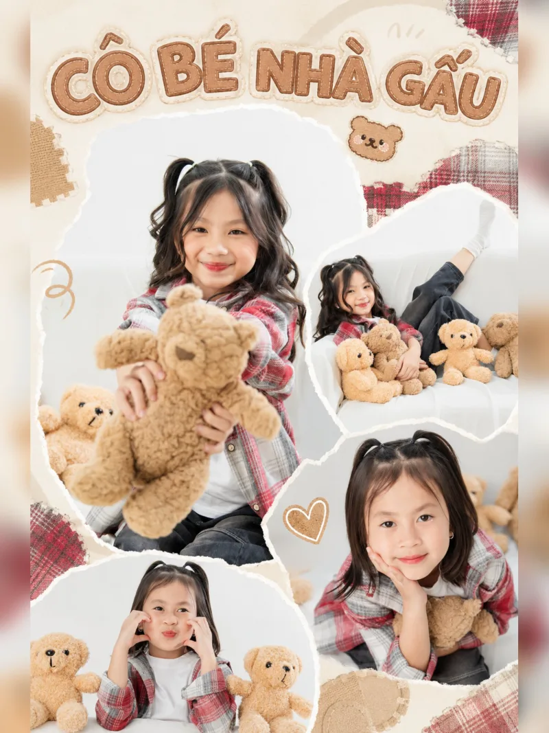 CÔ BÉ NHÀ GẤU