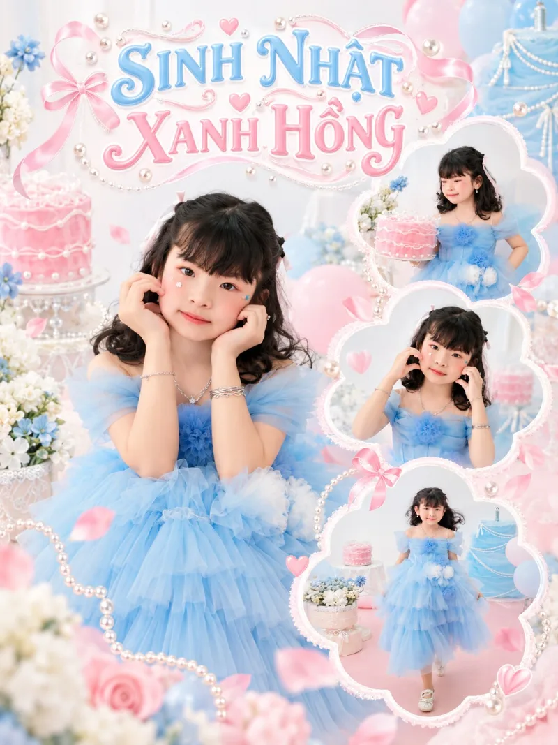 SINH NHẬT XANH HỒNG
