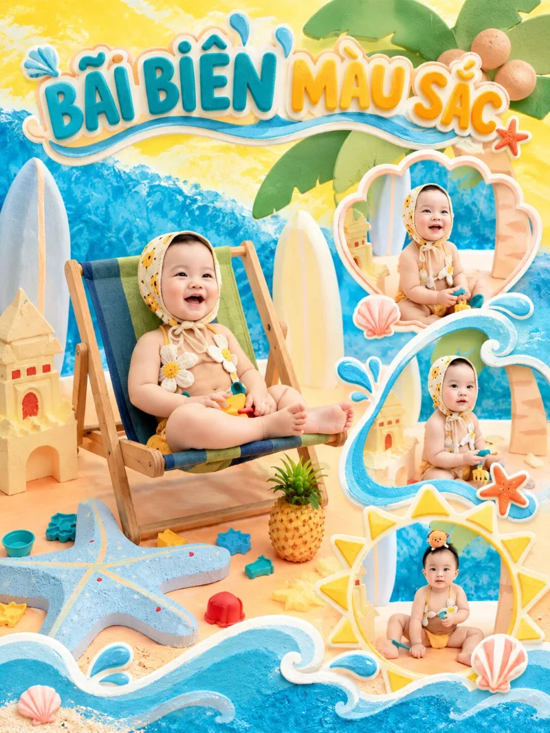 BÃI BIỂN MÀU SẮC