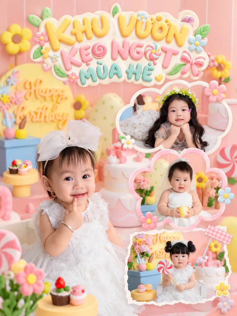 Khu Vườn Kẹo Ngọt Mùa Hè