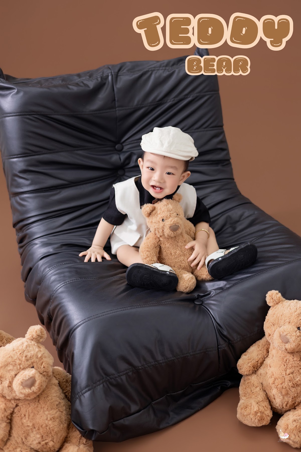SOFA TEDDY BEAR PHÔNG NÂU