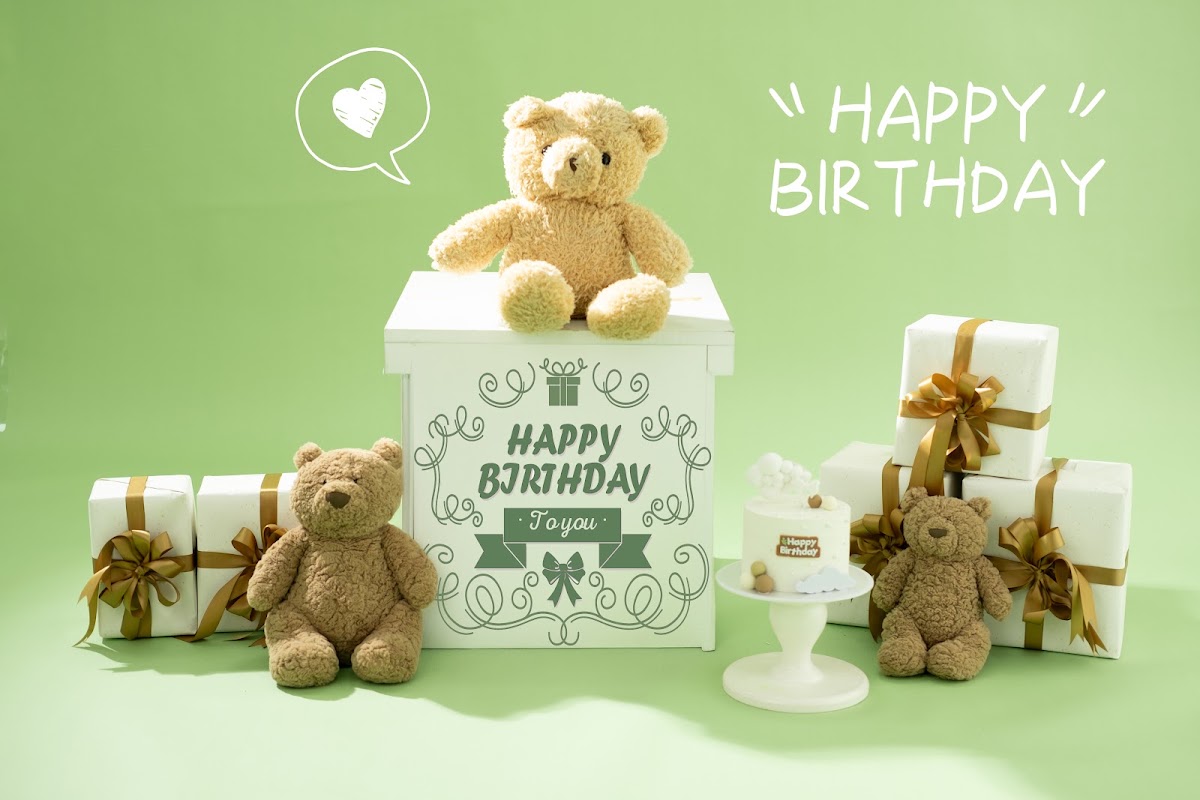 GREENY TEDDY GIFT